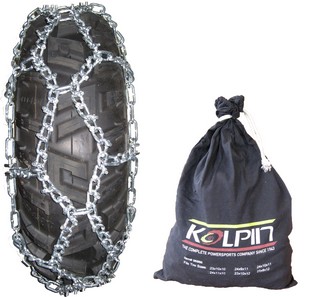 Chaînes à neige Kolpin DIAMOND X-BAR Taille B pour pneus de quad (voir taille)